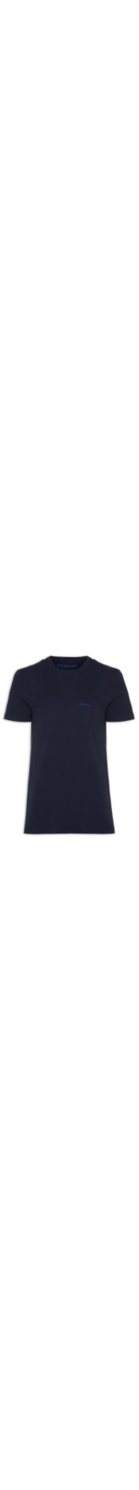 Camiseta Masculina Mescla Sobretinto - Azul