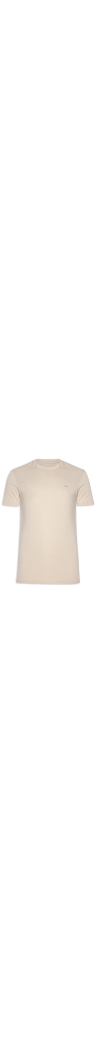 Camiseta Masculina Milagres Estampa Flor - Bege
