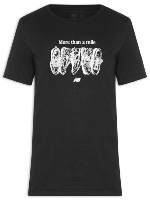 Camiseta Masculina Miler – Preto