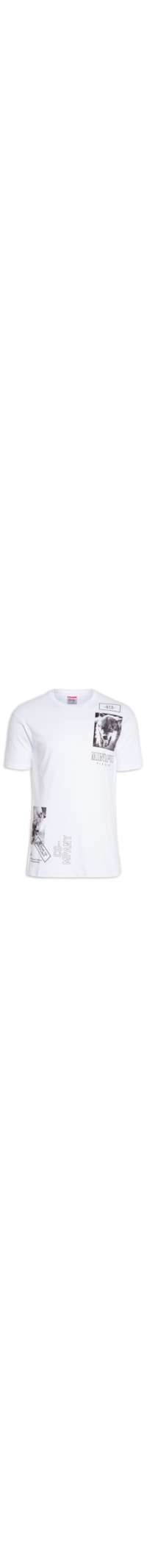 Camiseta Masculina Mindful - Branco