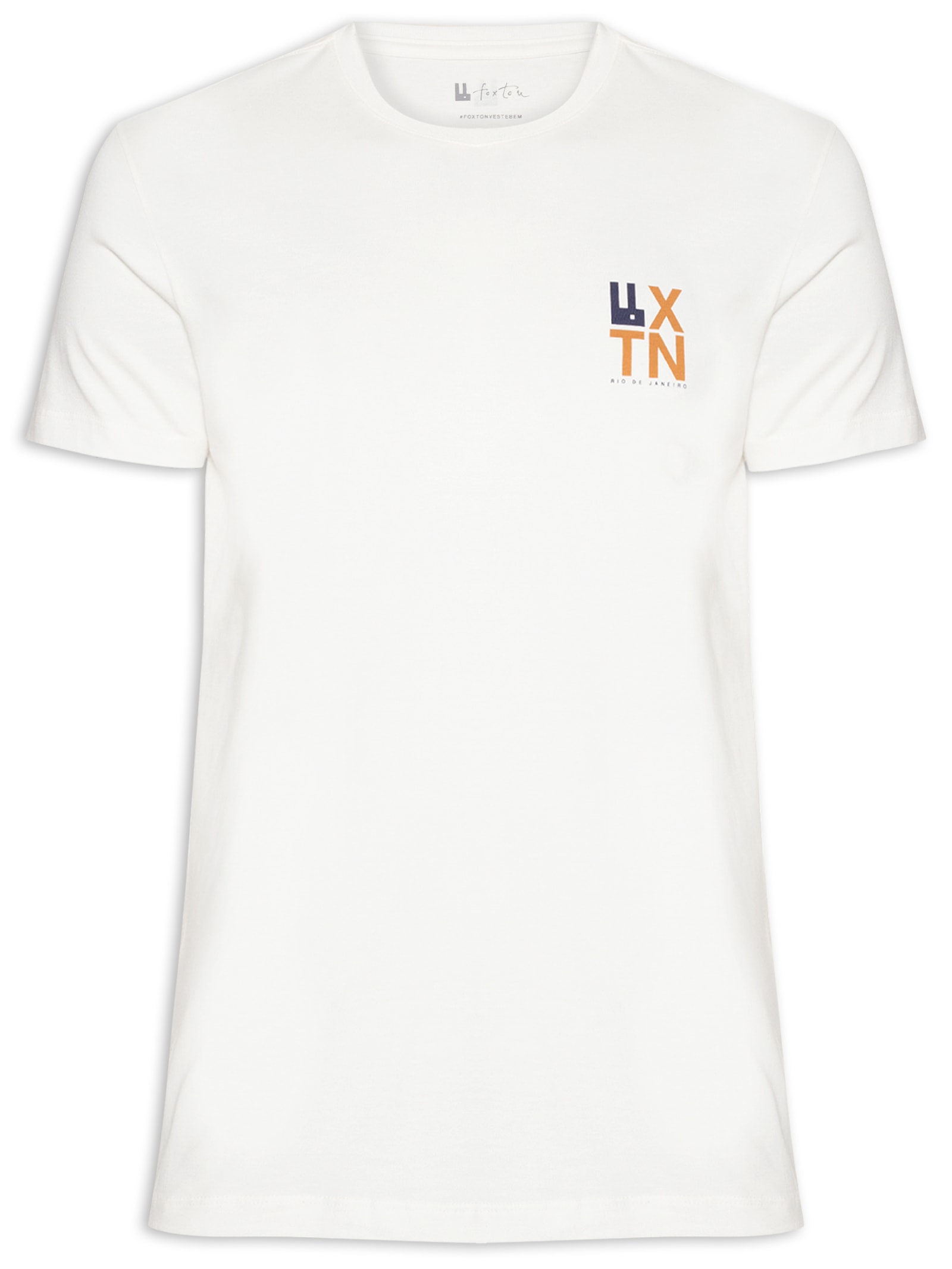 Camiseta Masculina Mini Fxtn Branco Foxton