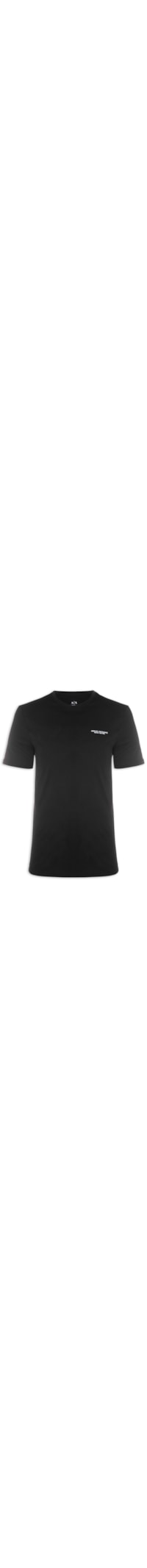 Camiseta Masculina Mini Logo - Preto