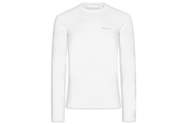 Camiseta Masculina Ml Omni-Heat™ Midweight Stretch Baselaye - Branco