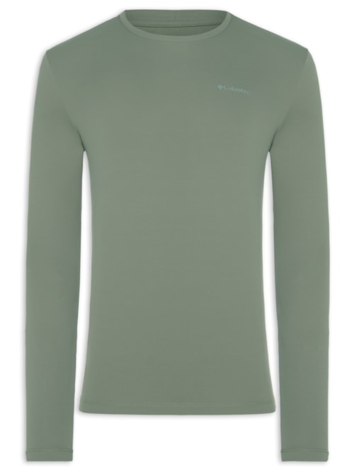 Camiseta Masculina Ml Sportwear Neblina™ Omni-Shad Fps – Verde