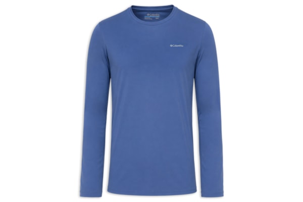 Camiseta Masculina ML Sportwear Neblina™ Omni-Shade™ FPS 50+ - Azul