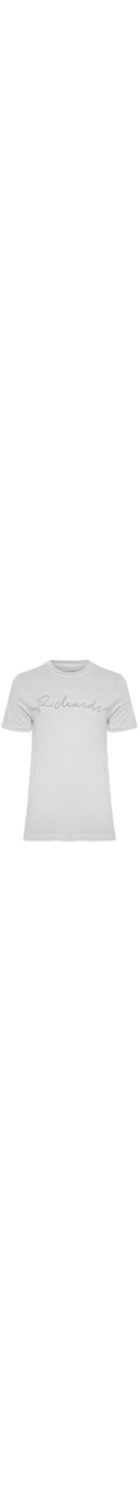 Camiseta Masculina MM Washed Manuscrito - Cinza