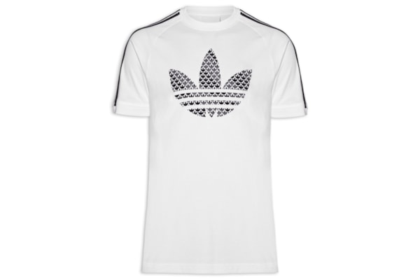 Camiseta Masculina Monogram 3S T - Branco
