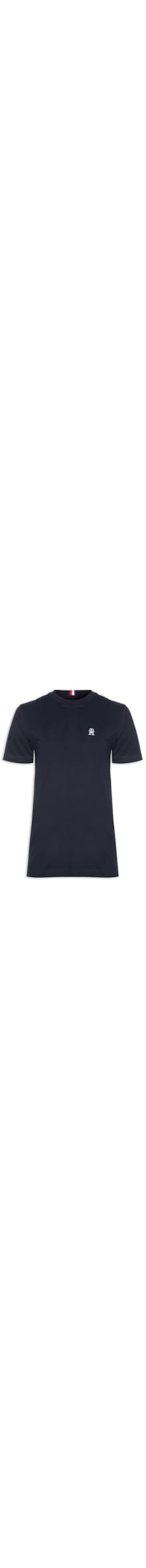 Camiseta Masculina Monogram - Azul