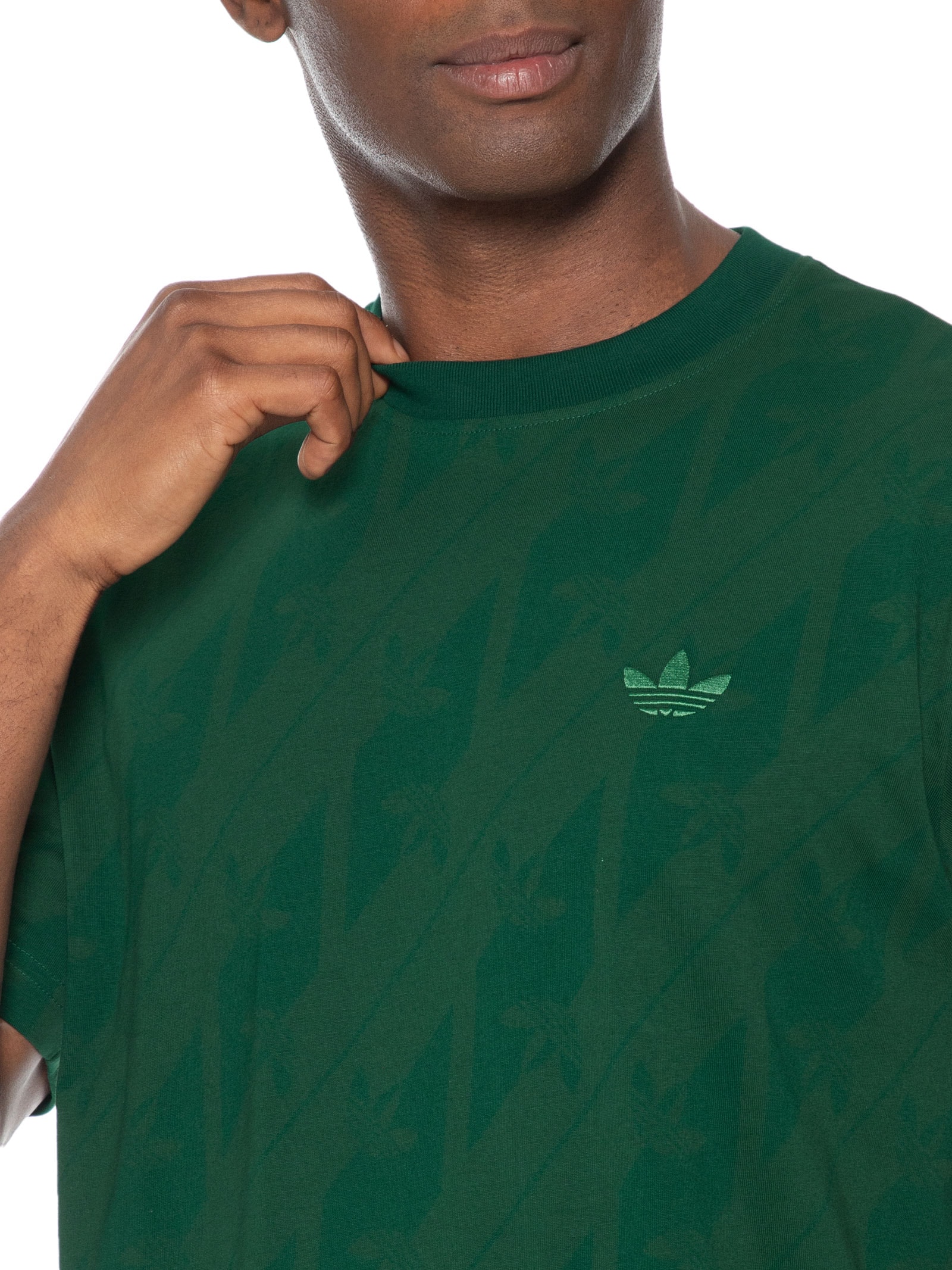 Camiseta Masculina Monogram Verde Adidas Originals