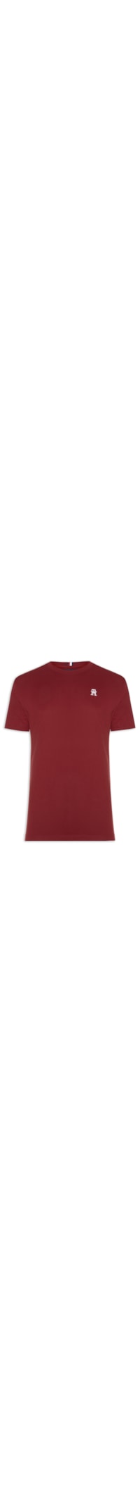 Camiseta Masculina Monogram - Vinho
