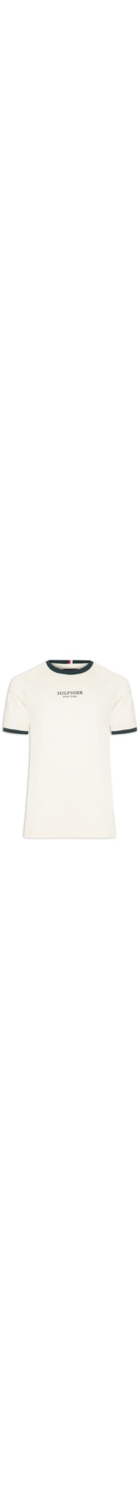 Camiseta Masculina Monotype Ringer - Off White