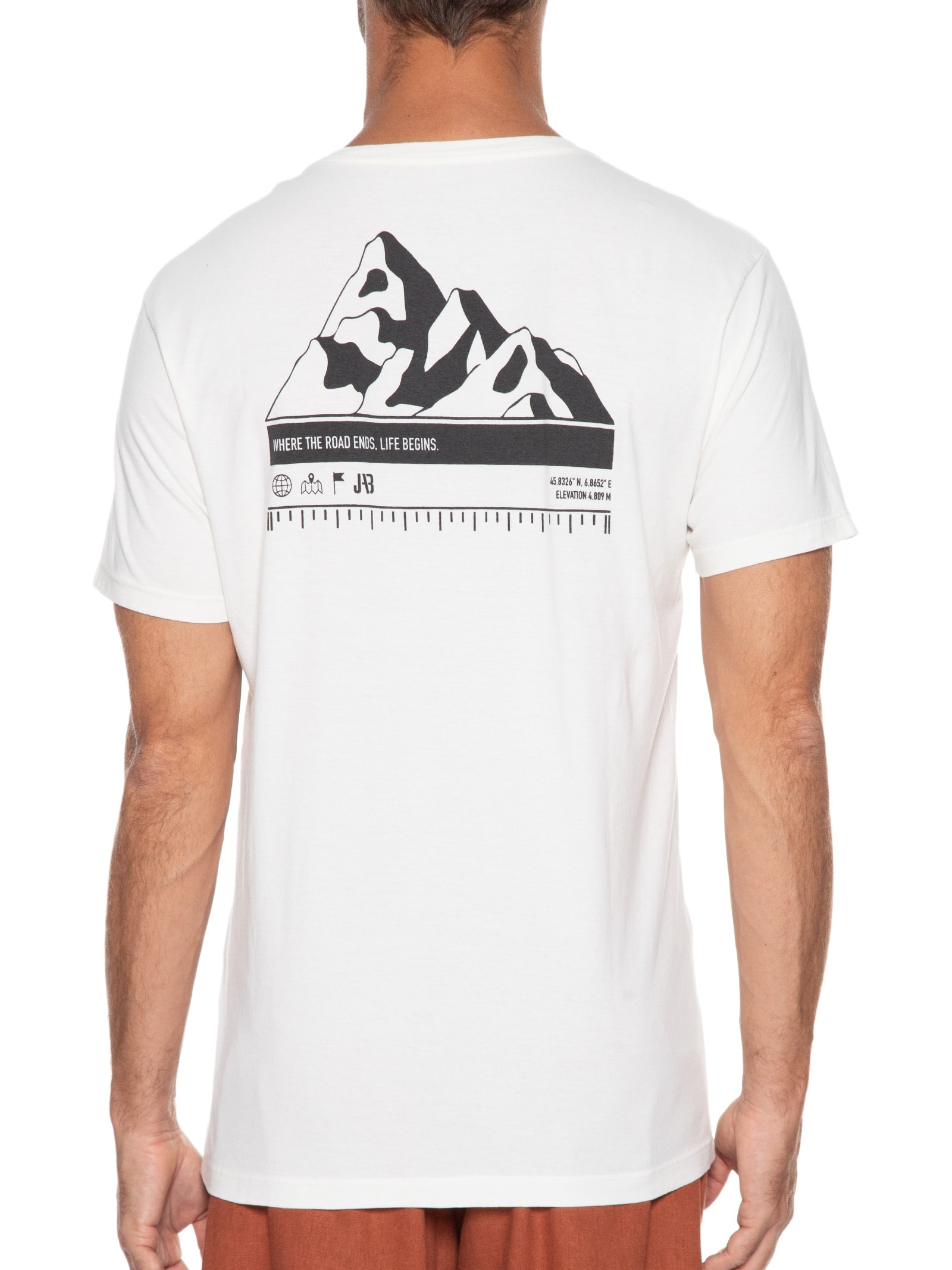 Camiseta Masculina Montanha Off White Jab