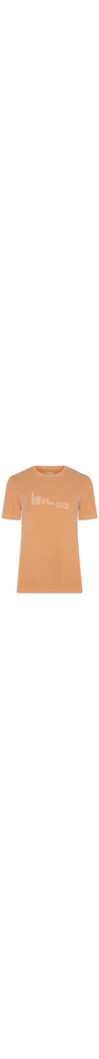 Camiseta Masculina More Sunsets - Laranja