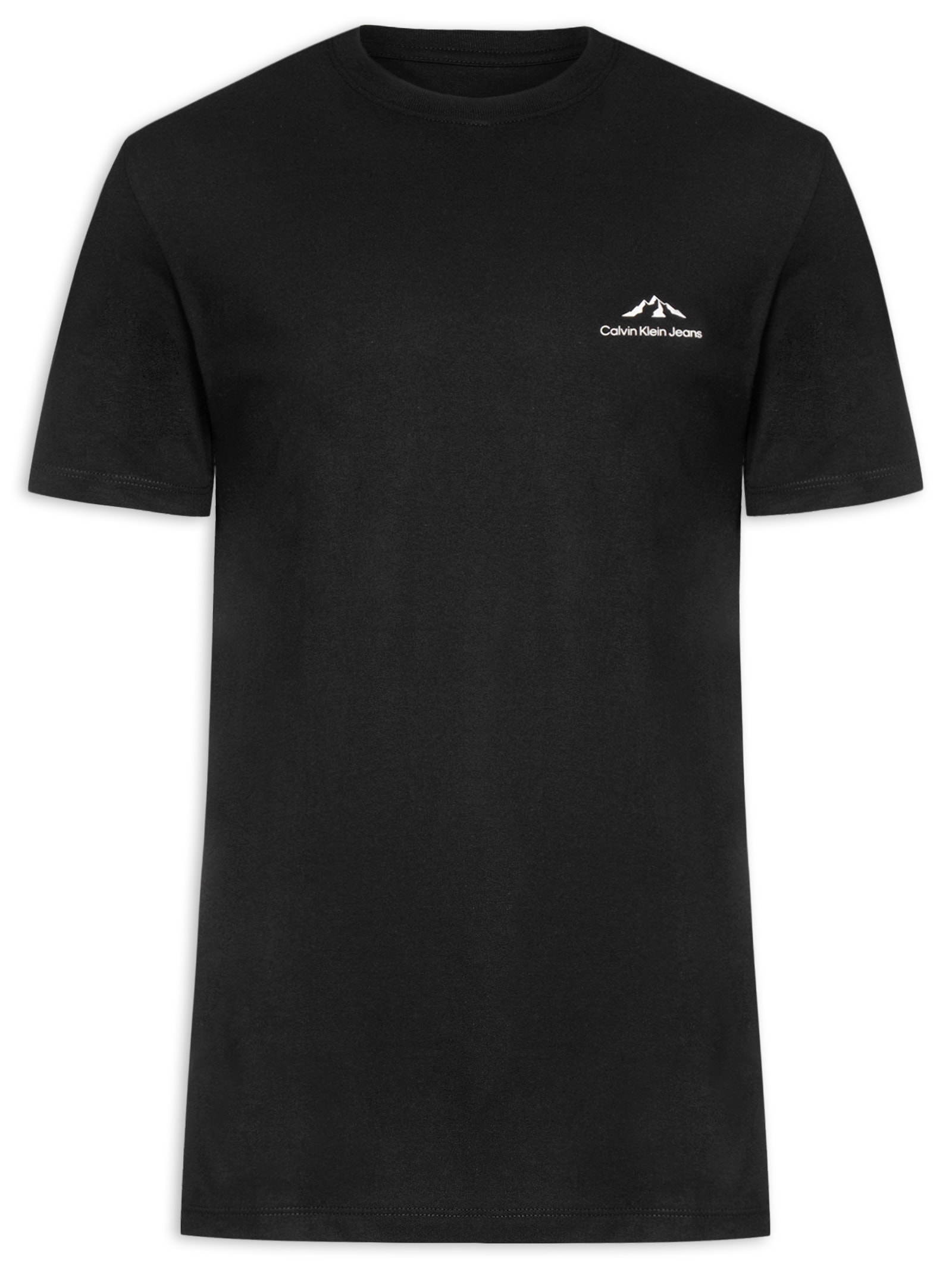 Camiseta Masculina Mountains Preto Calvin Klein Jeans