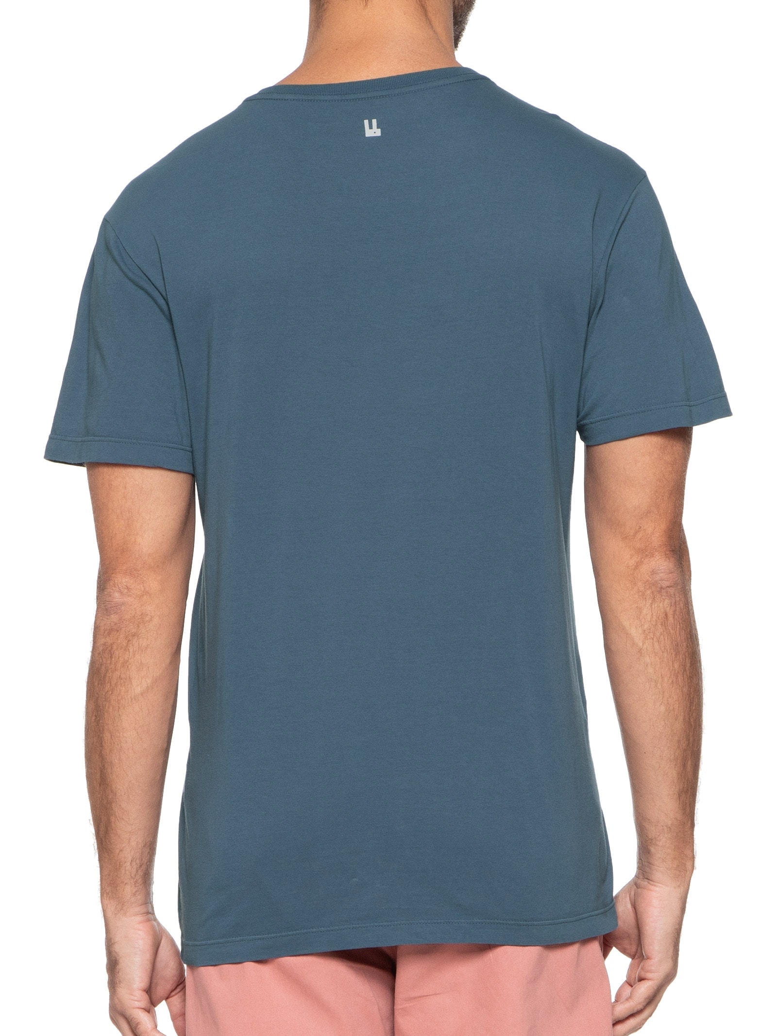 Camiseta Masculina Moza Azul Foxton