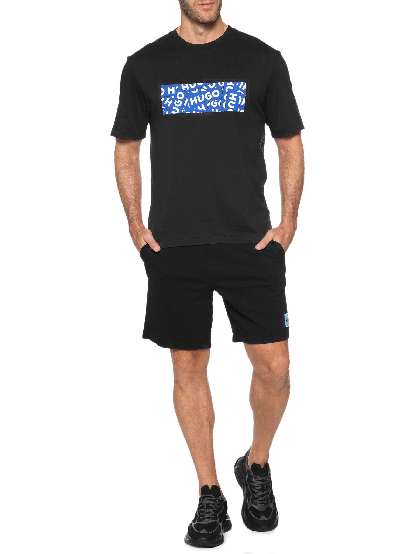 Camiseta Masculina Nalayo Preto Hugo