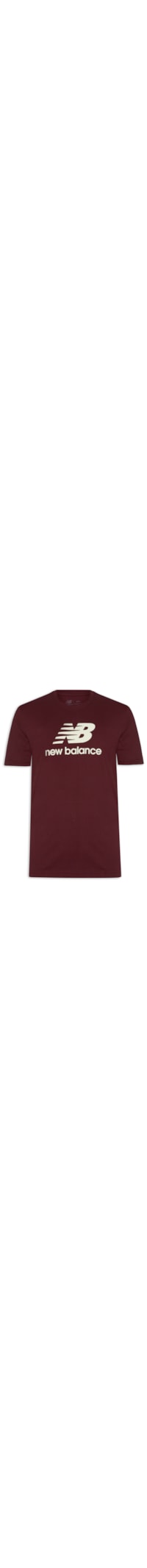 Camiseta Masculina Nb Essentials - Vermelho