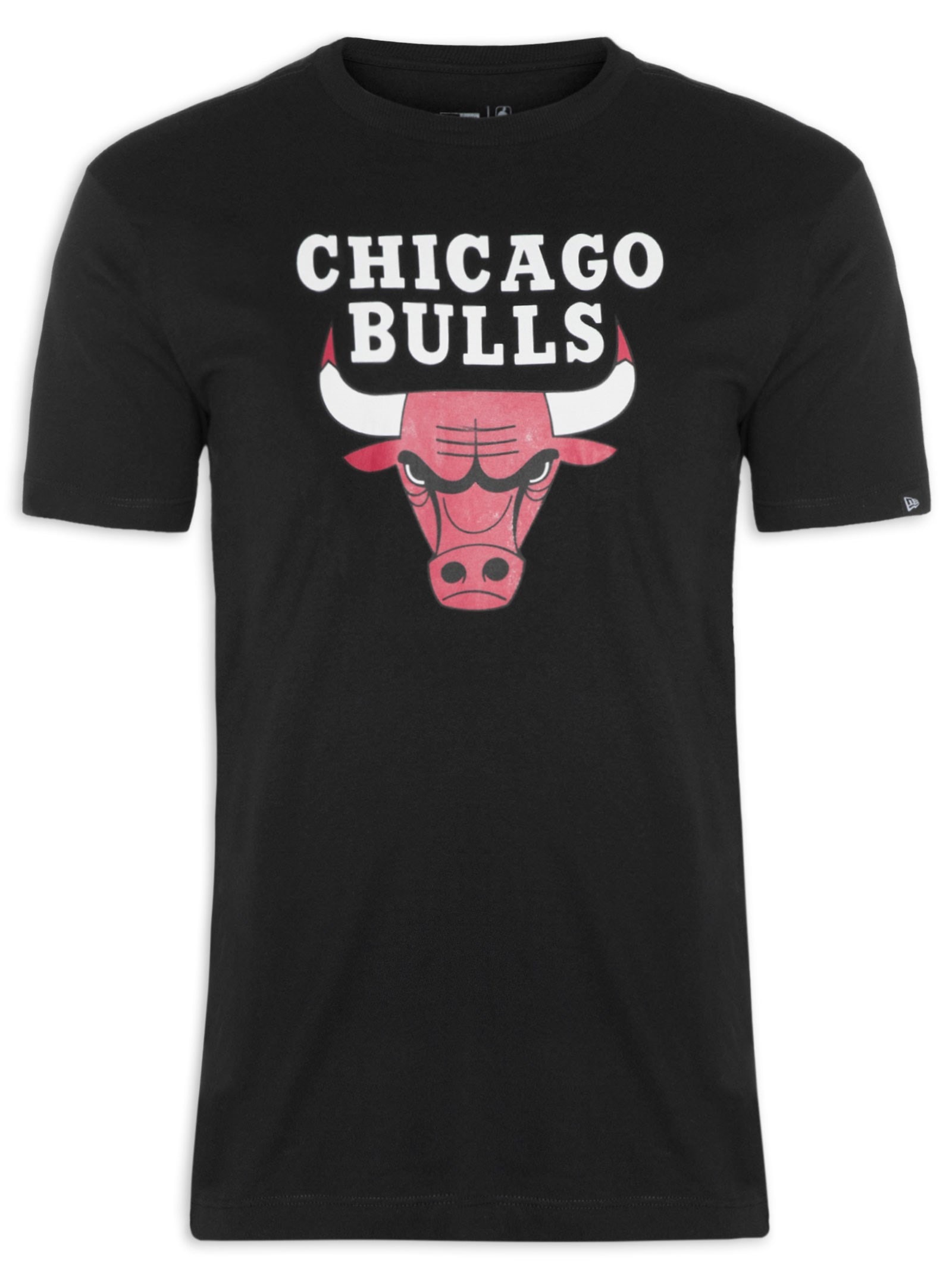 Camiseta Masculina Nba Basic Logo Chibul Preto New Era