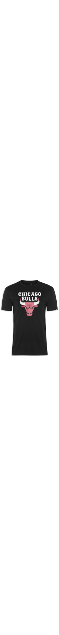 Camiseta Masculina Nba Basic Logo Chibul - Preto