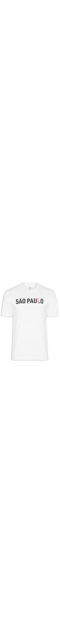 Camiseta Masculina New City Tee SP - Branco
