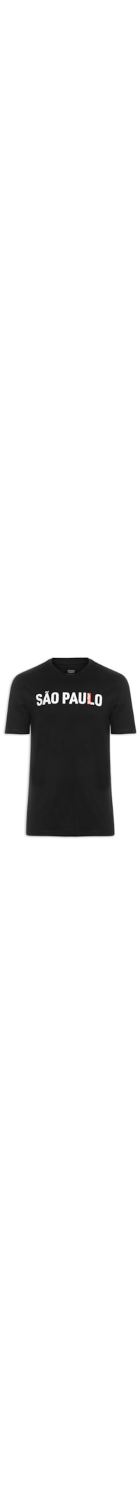 Camiseta Masculina New City Tee SP - Preto