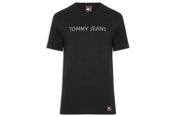 Camiseta Masculina New Classic Regular Fit Em Algodão - Preto