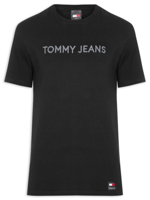 Camiseta Masculina New Classic Regular Fit Em Algodão – Preto