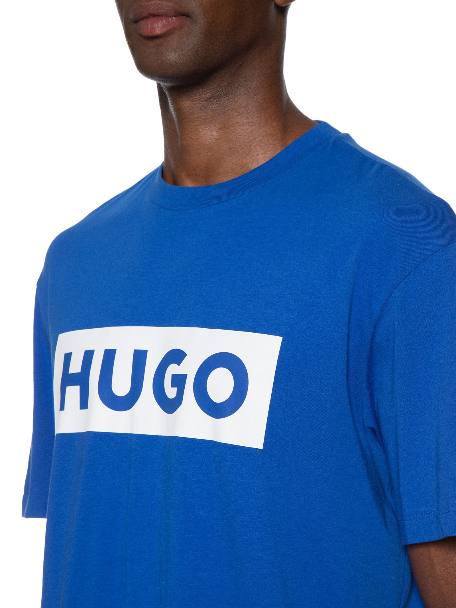 Camiseta Masculina Nico Azul Hugo