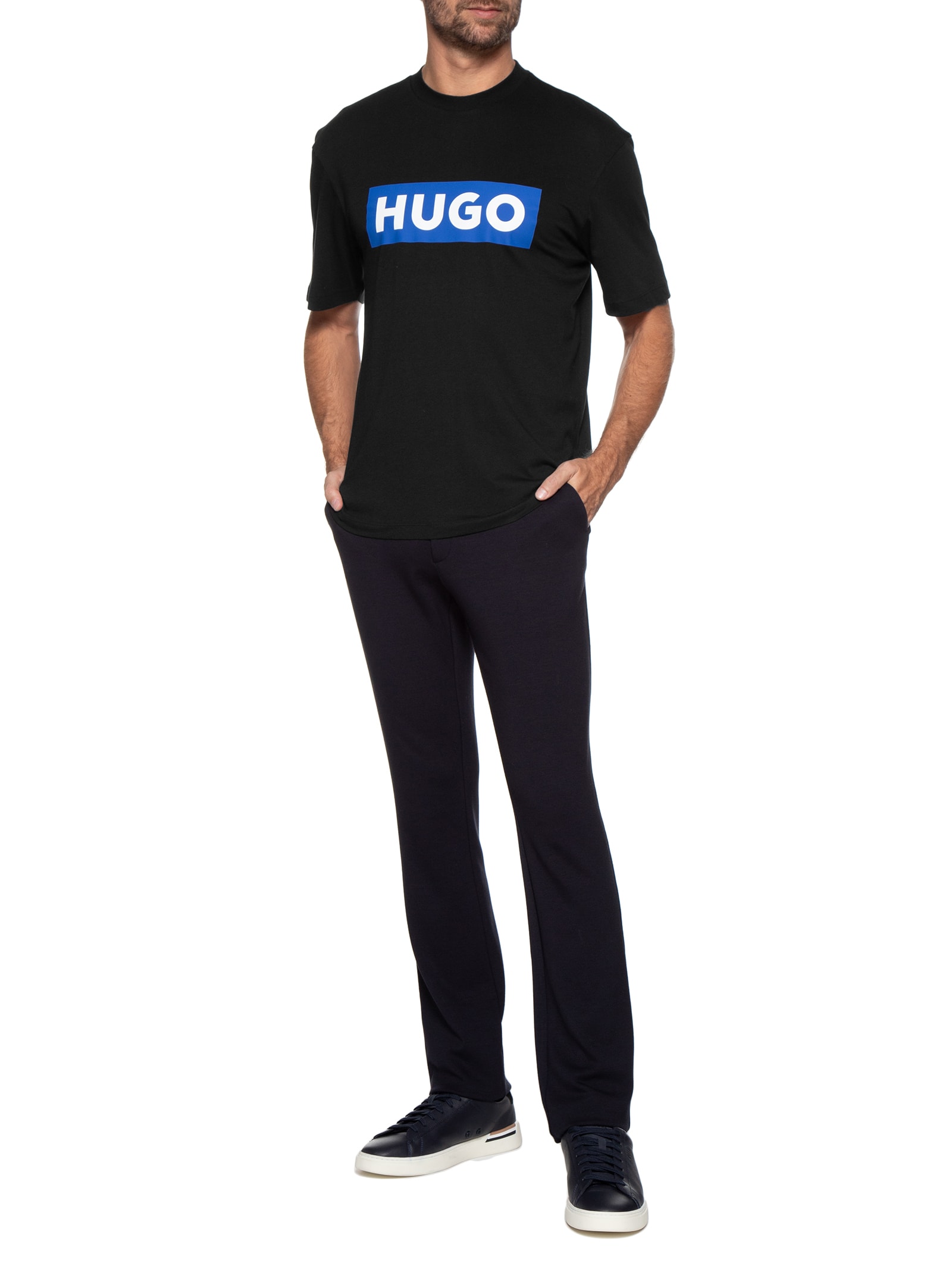 Camiseta Masculina Nico Preto Hugo