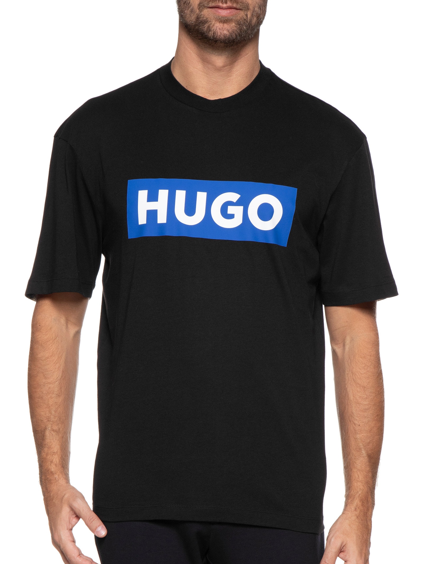 Camiseta Masculina Nico Preto Hugo