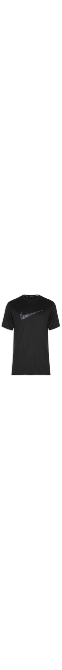 Camiseta Masculina Nike Dri-FIT Miler - Preto