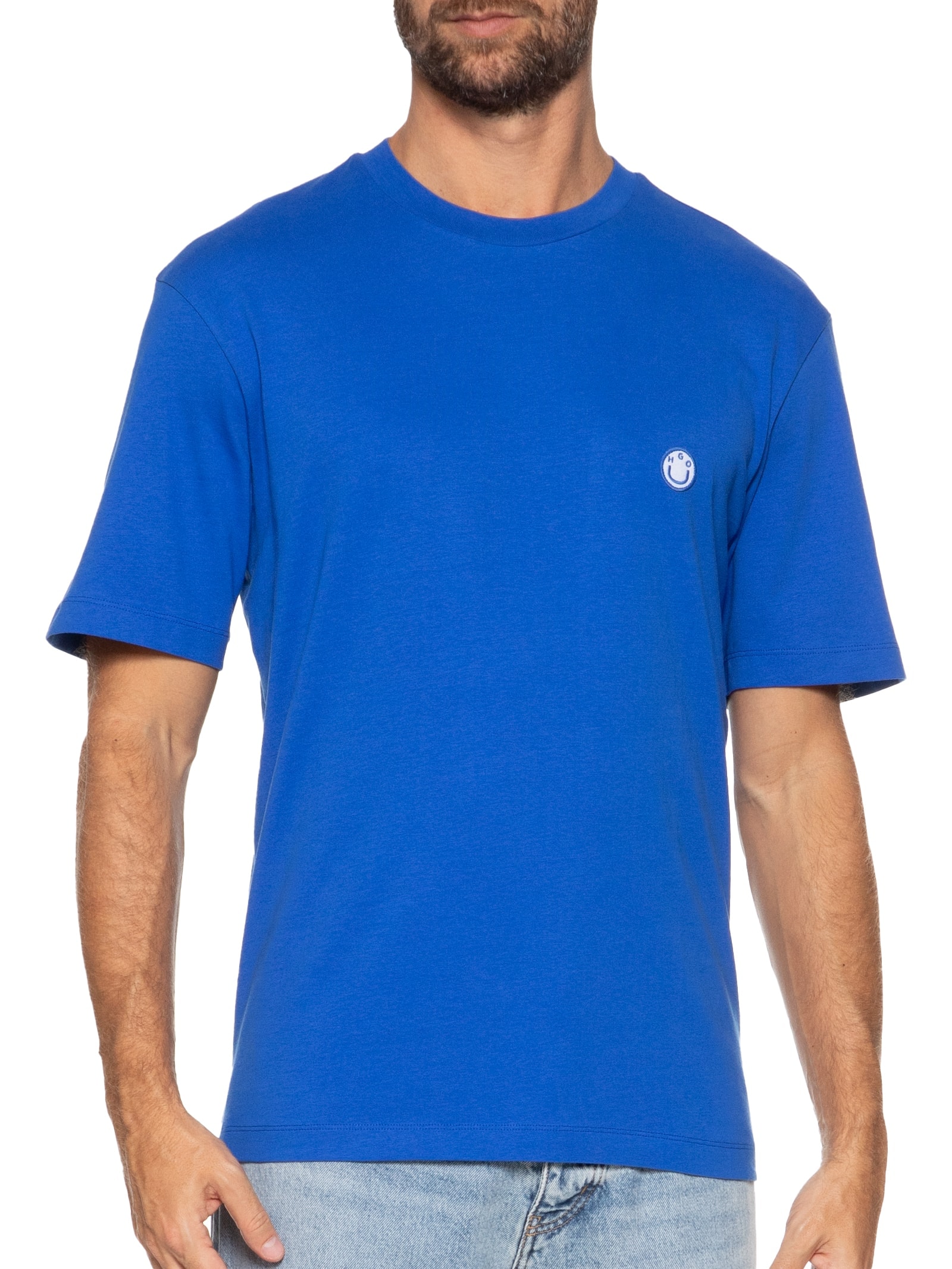 Camiseta Masculina Niley Azul Hugo