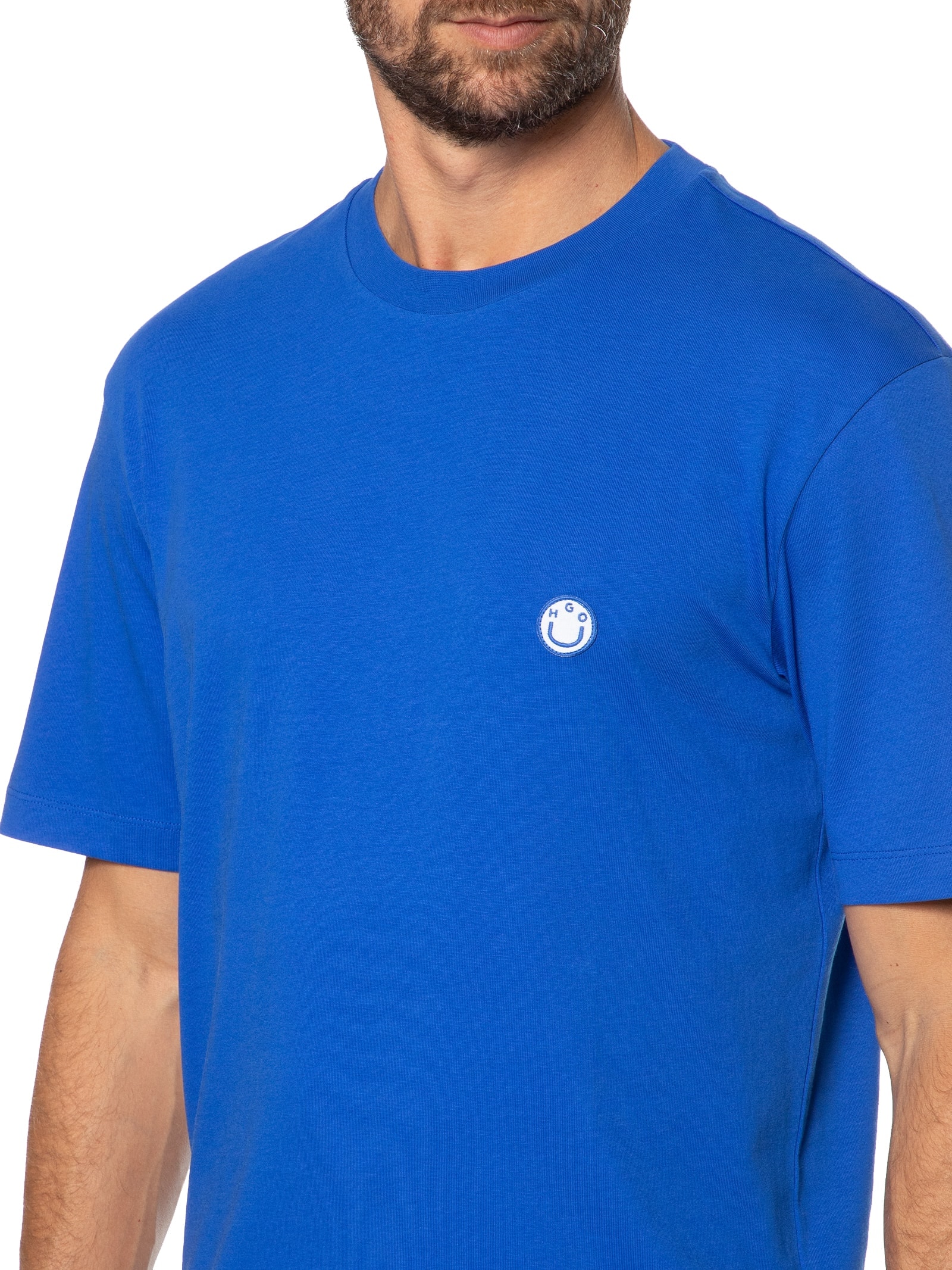 Camiseta Masculina Niley Azul Hugo