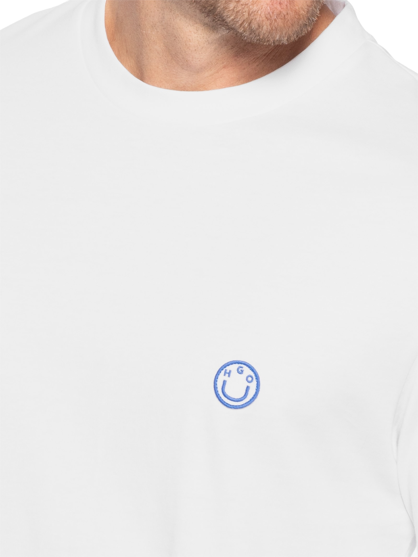 Camiseta Masculina Niley Branco Hugo