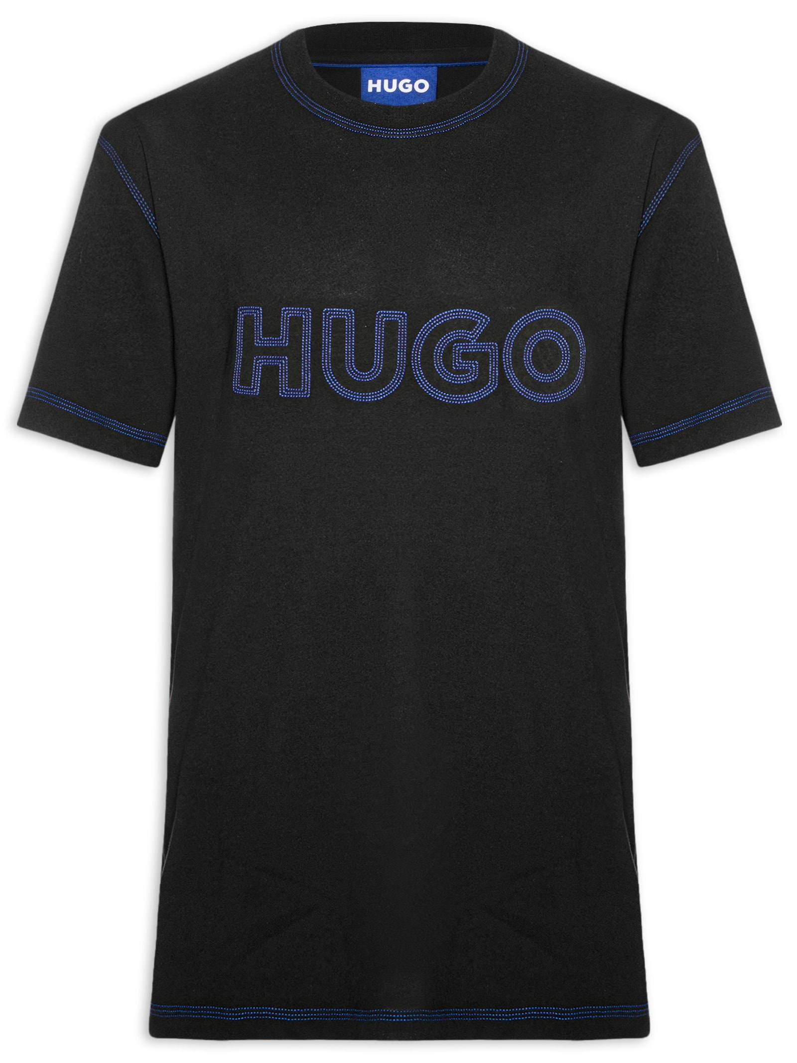 Camiseta Masculina Nitlogo Preto Hugo