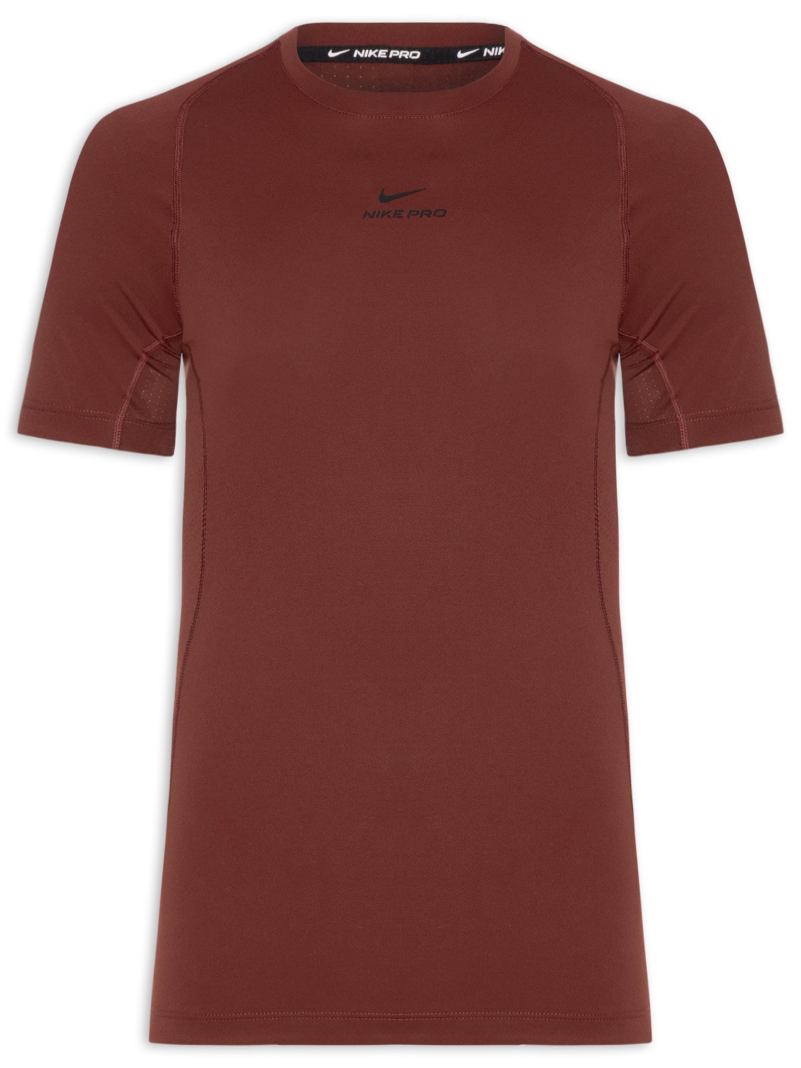 Camiseta Masculina NK Pro Df Npt SS Top Vinho Nike