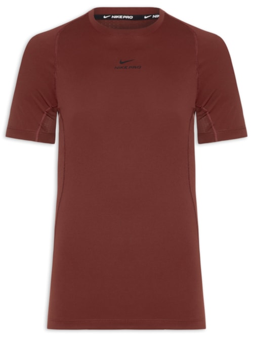 Camiseta Masculina NK Pro Df Npt SS Top – Vinho