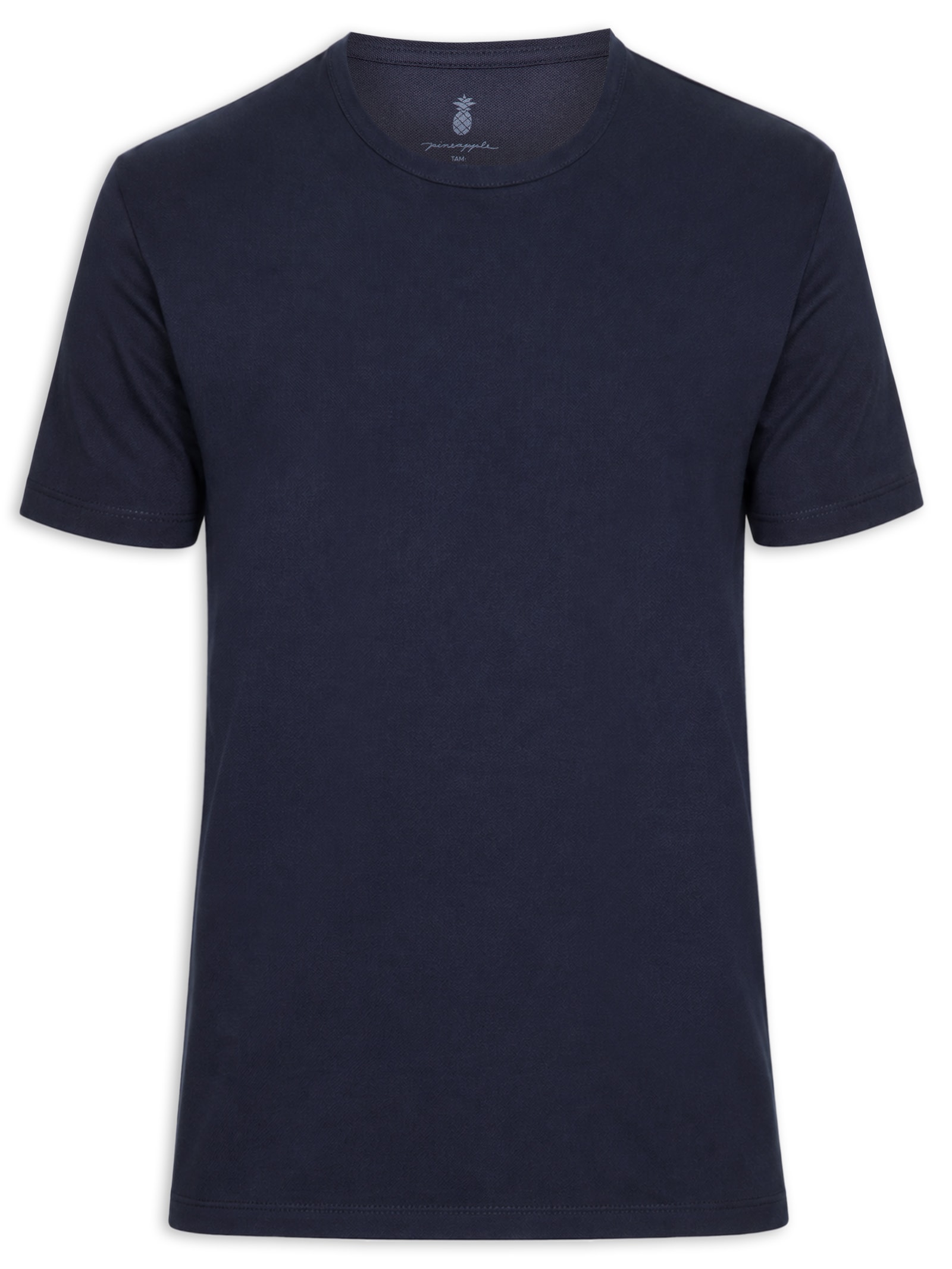 Camiseta Masculina Nova Iorque Pima Azul Pineapple
