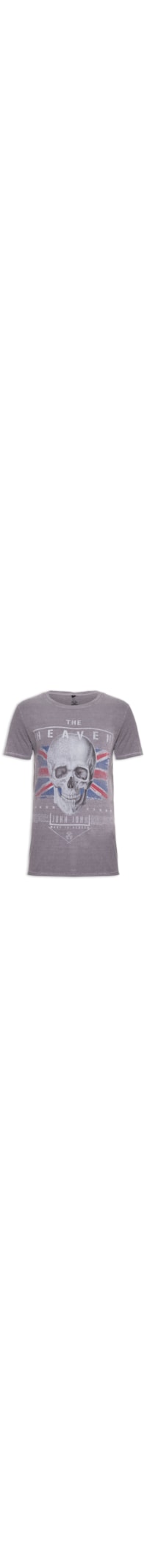 Camiseta Masculina Nsl Uk Heroes - Cinza
