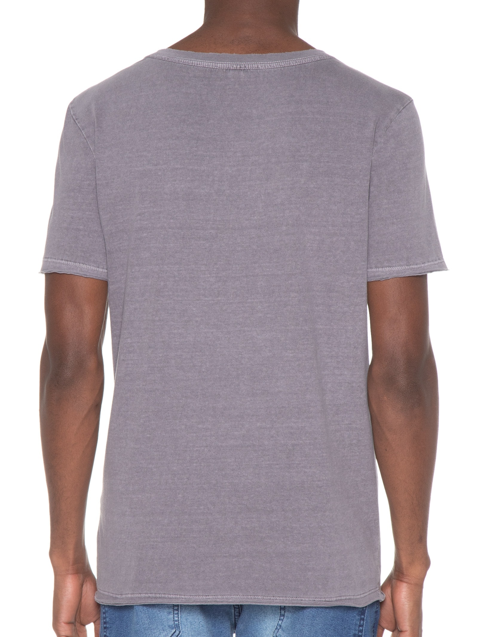 Camiseta Masculina Nsl Uk Heroes Cinza John John
