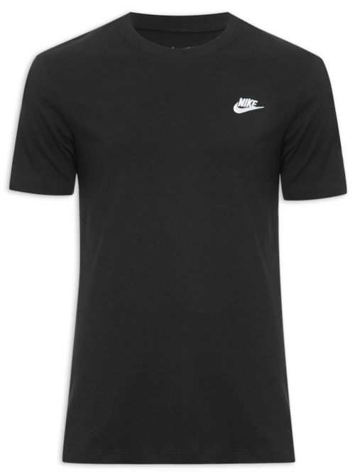Camiseta Masculina Nsw Club - Preto