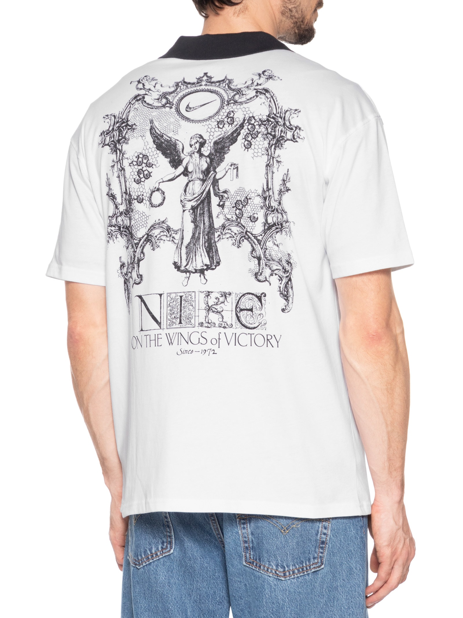Camiseta Masculina Nsw Tee M90 Wings Victor Branco Nike