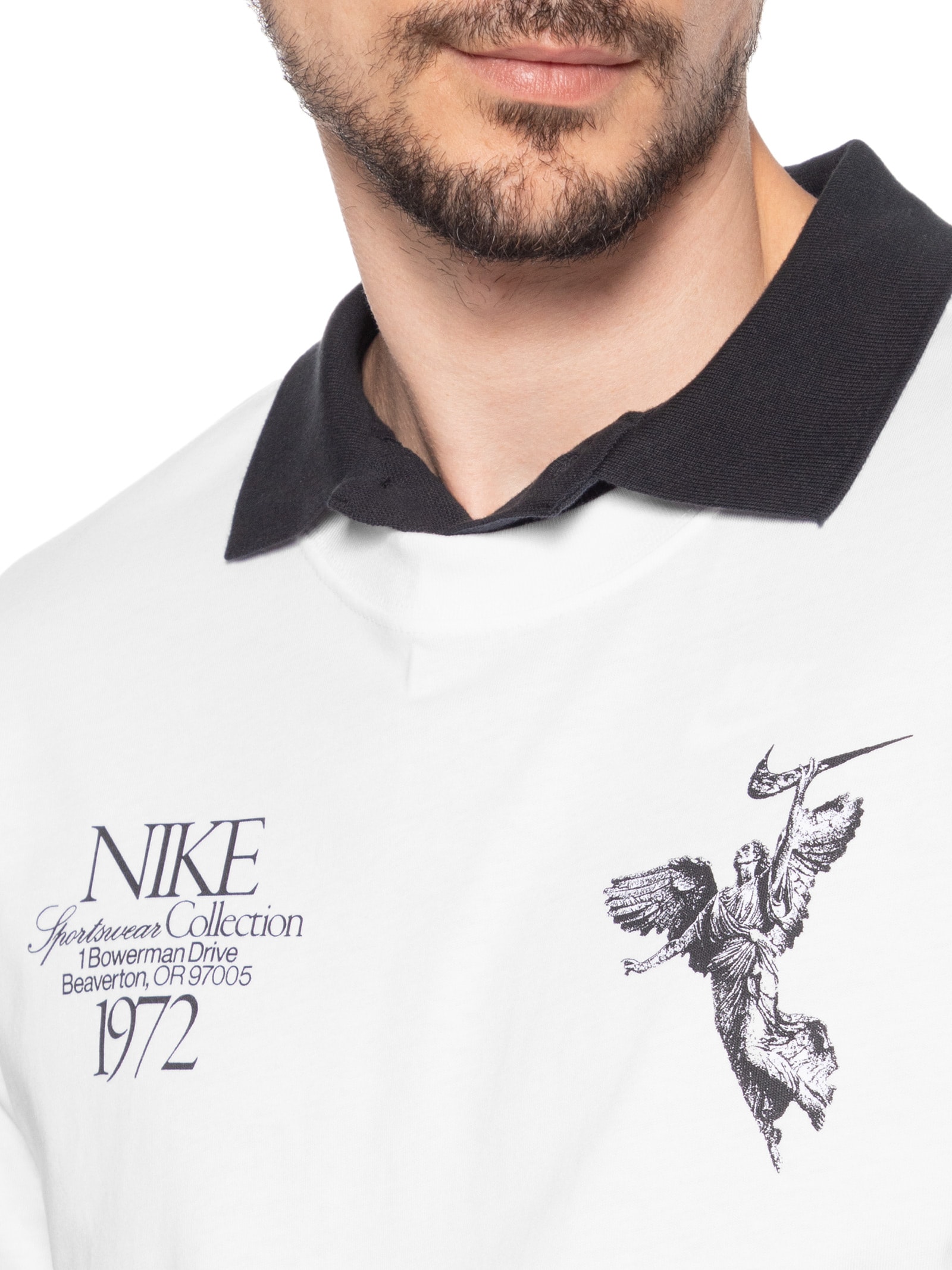 Camiseta Masculina Nsw Tee M90 Wings Victor - Branco - Nike