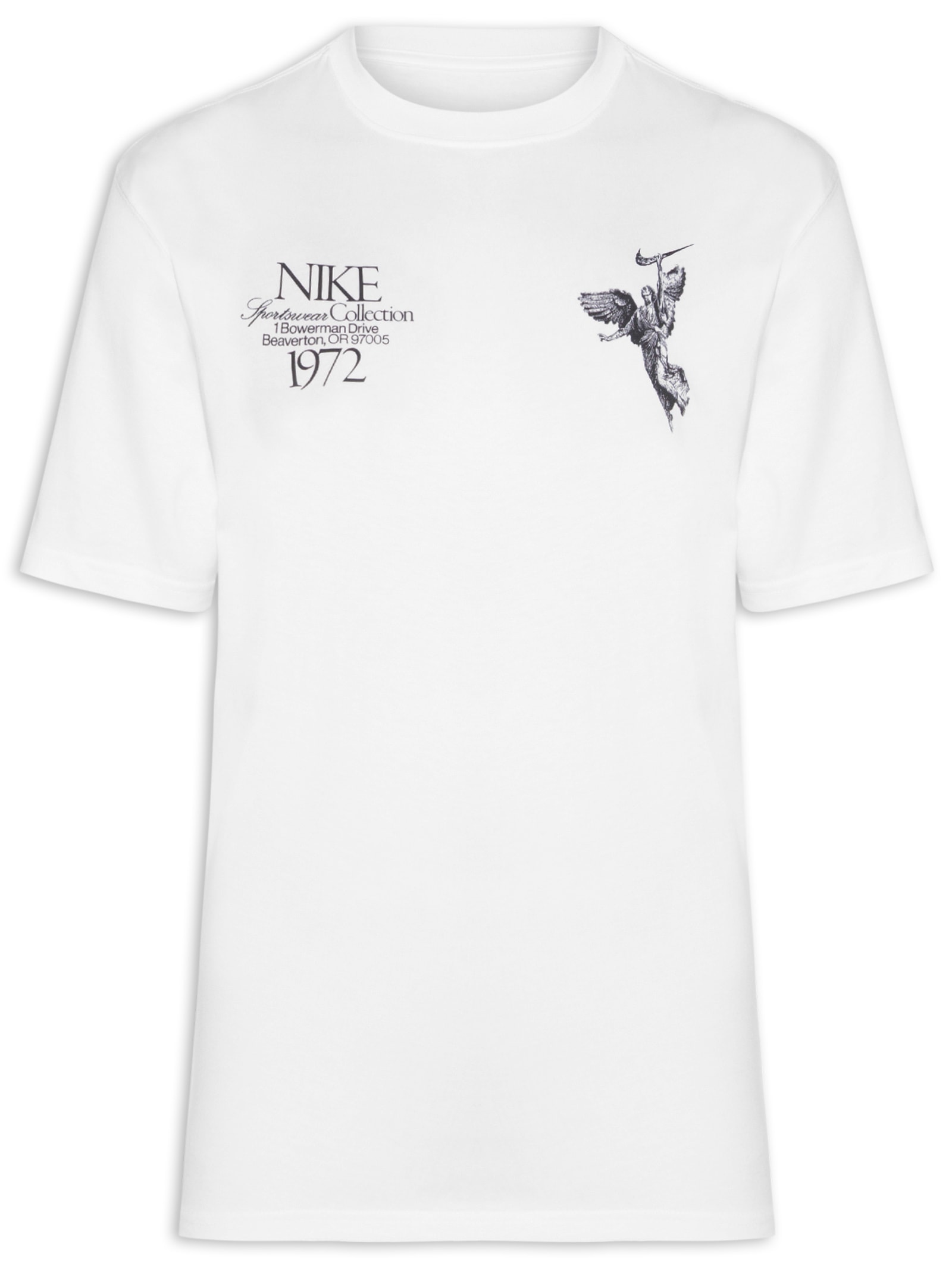 Camiseta Masculina Nsw Tee M90 Wings Victor Branco Nike