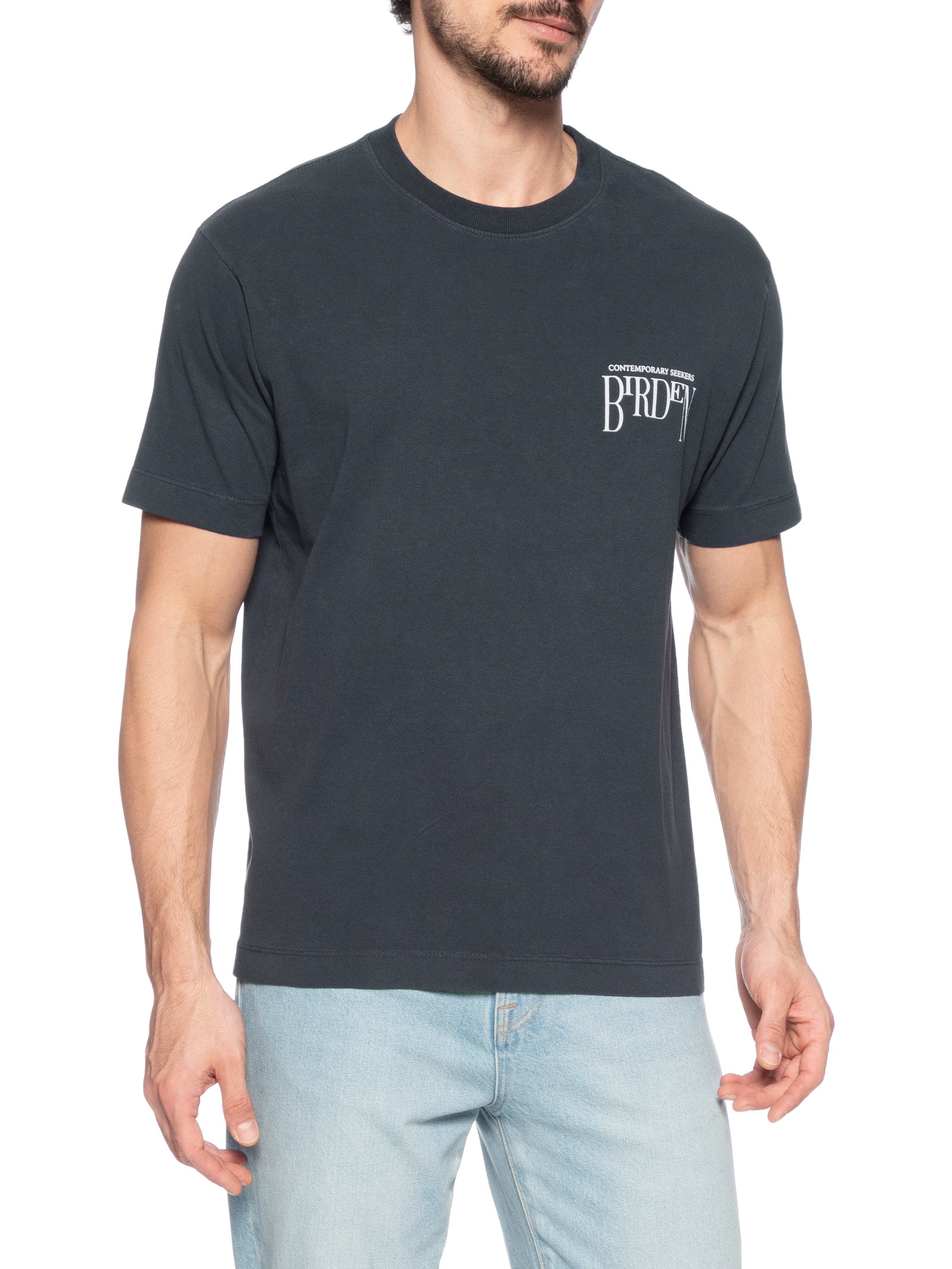 Camiseta Masculina Offset Azul Birden