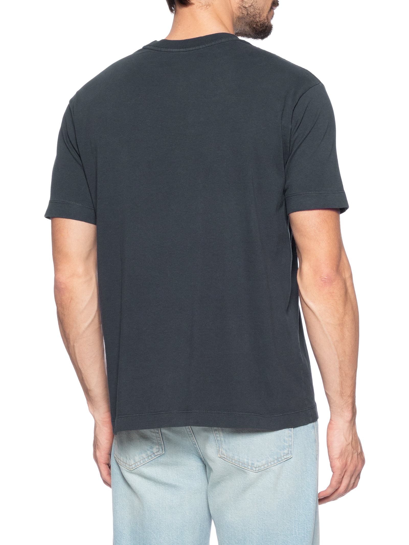 Camiseta Masculina Offset Azul Birden