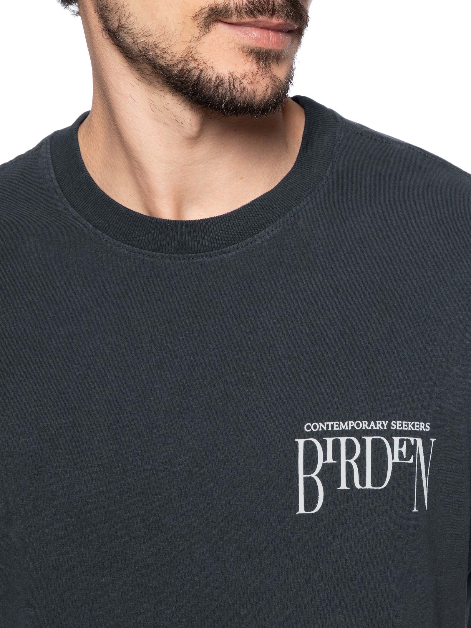 Camiseta Masculina Offset Azul Birden