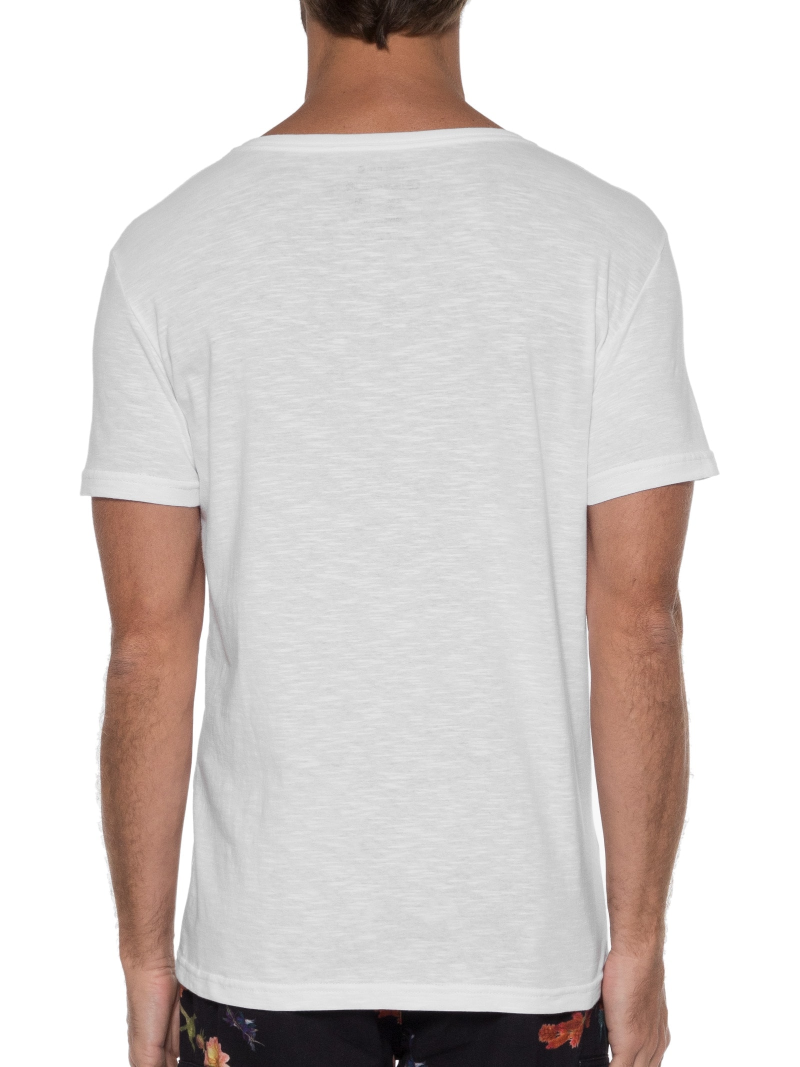 Camiseta Masculina Org Nature Branco Osklen