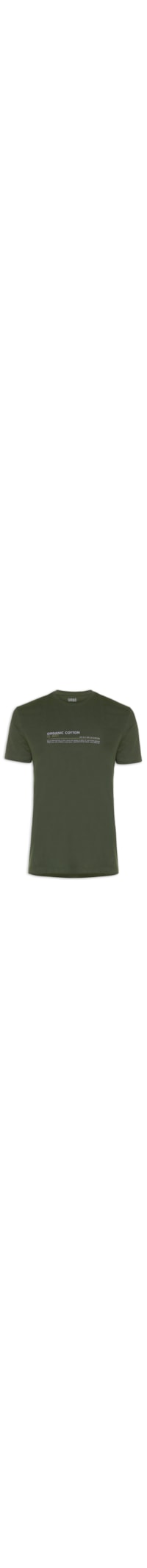 Camiseta Masculina Organic Cotton - Verde