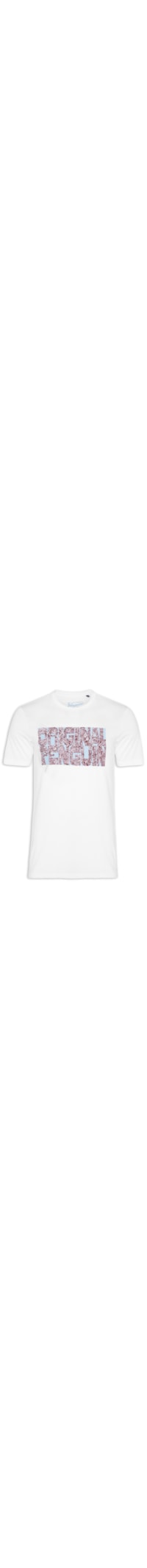 Camiseta Masculina Original Estampada - Off White